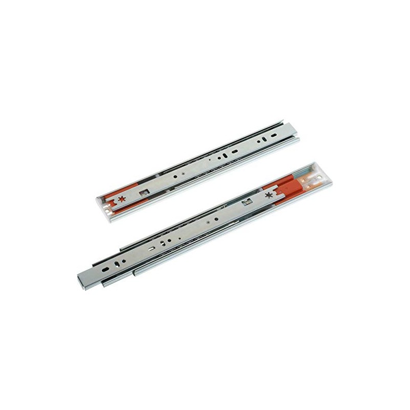 Shop Fox D4447 Push-To-Open Ball Bearing Drawer Slide, 12-Inch
