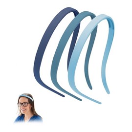 Auiremrti 3 St√ºck Kein Kopfschmerz Haarreif,Flex ohne Druck,Haarreif f√ºr Brillentr√§ger,Sonnenbrille Haarreifen,D√ºnne Haarreifen Damen,Mattes Finish,Rutschfest mit Z√§hnen