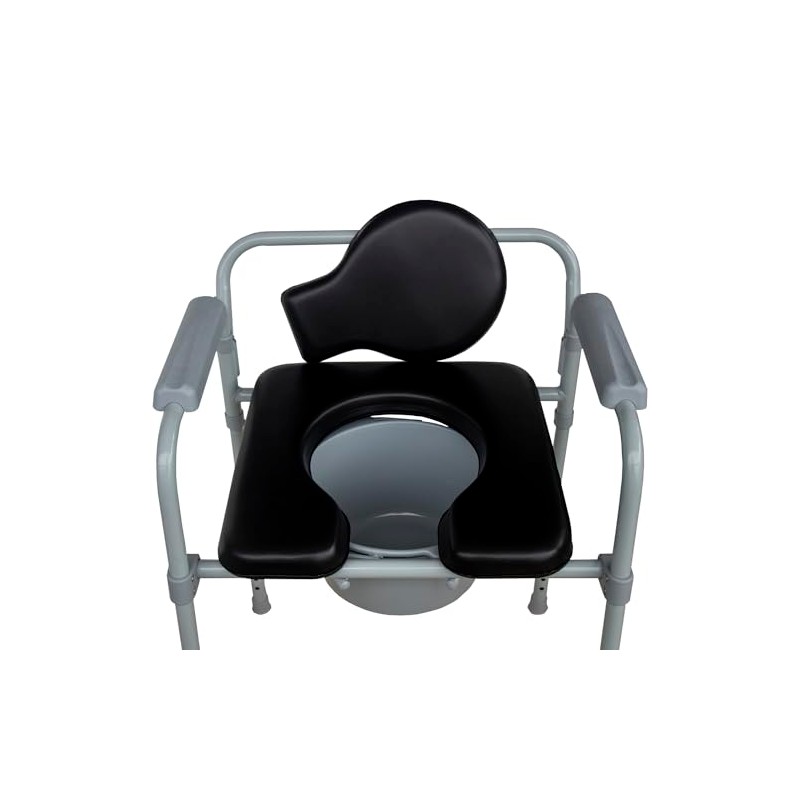 Commode Seat Cushion, Super Soft Sponge Padded Commode Chair Seat