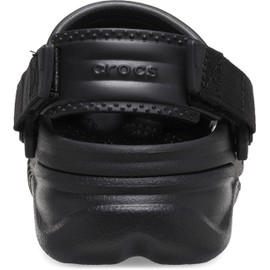 Crocs Unisex Duet Max II Clog, Black, Numeric_8 US Men