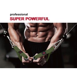 Vigoog Heavy Duty Gym Workout Handles Attachment for Cable Machine,Resistance Band,Pulley System Home Exercise Equipment, Comfortable and Stronger Grip