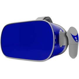 Decal Style Skin Wrap Compatible with Oculus Go Headset - Solids Collection Royal Blue (Oculus NOT Included)