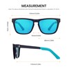 Cyxus Polarized Sunglasses for Men Trendy Sunglasses UV400 Protection for