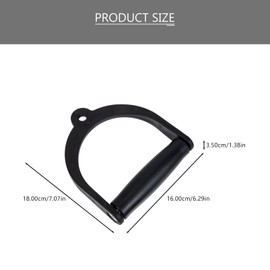 GRIRIW 2Pcs Wear Resistant Gym Handles Convenient Exercise Accessories for Resistance Bands for Strength Training Home Workouts and Rehabilitation