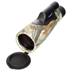Levenhuk Camo Pine 10x56 Compact and Lightweight High Power Waterproof Monocular with Reticle and Range-finding Scale