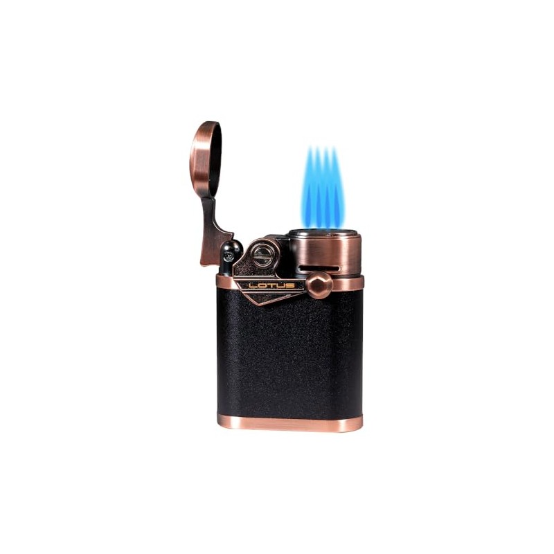 Lotus Winston Quad Torch Table Lighter (Copper)