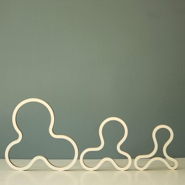 Mayamu Birch Heat Resistant Pot Stand (Trivet), White, Small