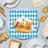 40pcs Oktoberfest Paper Napkins German Oktoberfest Party Napkins 6.5x6.5 Inch