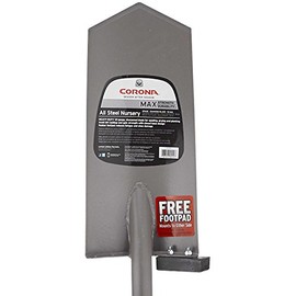 15 inch Corona MAX Steel Spade with 15 inch Diamond Blade, 54 inch Straight Handle