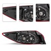 SOCKIR Tail Light Assembly Fit 2013-2016 Mazda CX-5 Halogen Outer