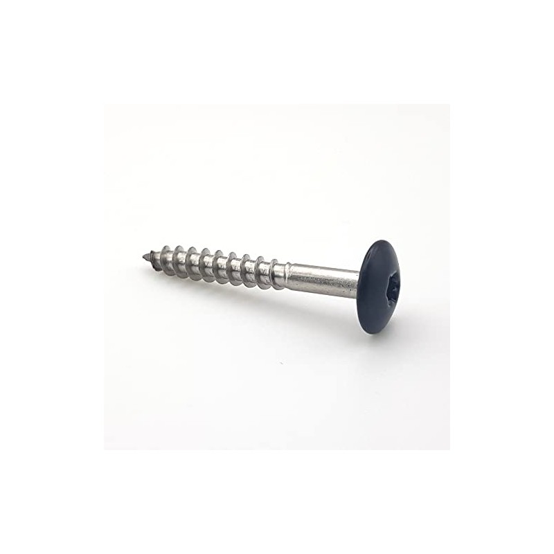 Facade Screws 4.8 x 38 mm RAL 9005 Dark Black