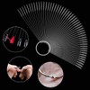 2 Set 100 Tips Clear Nail Art Swatches Sticks Polish