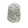 Sterntaler Boys' Peaked Cap with Neck Protection Desert Dinosaur Sun