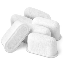 6 pcs 7313285779 Water Filter Replacement for Delonghi Carbon Filter Coffee Machine Filter Activated Charcoal Filter Espresso Machine Filter Parts，CoffeeFilter