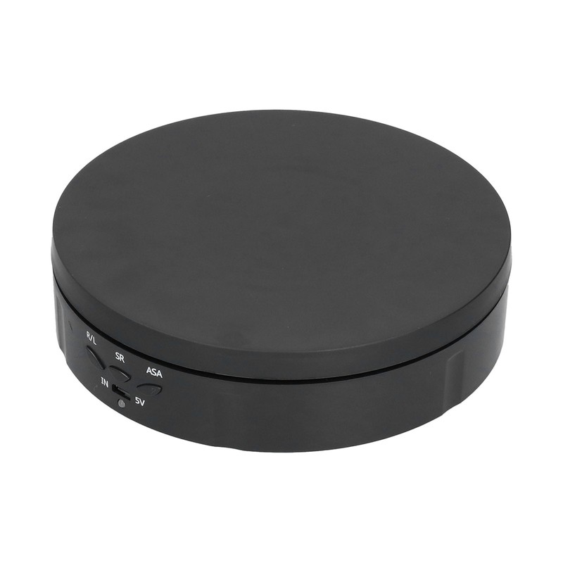 145mm 360° Round Auto Rotating Display Stand 3 Speed Control