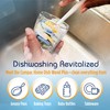 Compac Home Dish Wand Plus Cello, Foam & Scour Sponge