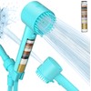 Cobbe Filtered Shower Head with Handheld, High Pressure 5-mode Showerhead