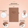 Skyline Restaurant Reservation Book – Undated Dinner Table Reservations Book