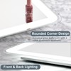 TIFULLHOME 16x24 LED Mirror for Bathroom, Backlit & Front Lights,