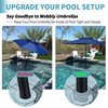 Pool Umbrella Pole Stabilizer, Pool Umbrella Adapter for Single-Threaded Baja