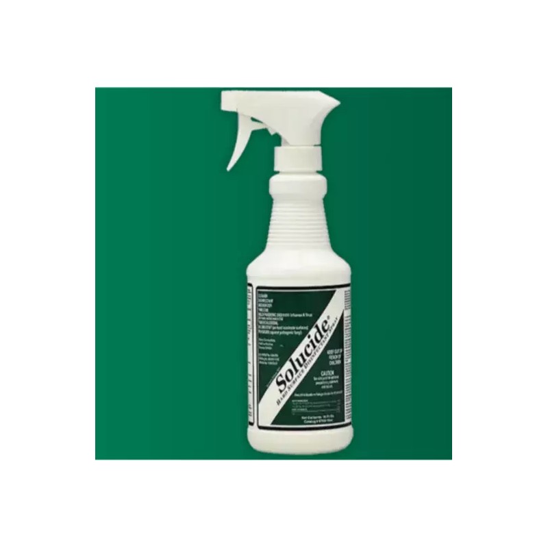 Solucide Hard Surface Disinfectant Spray, 16 oz. pump spray bottle