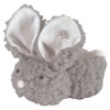 Stephan Baby Boo Bunnie Comfort Toy and Boo Cube, Gris,