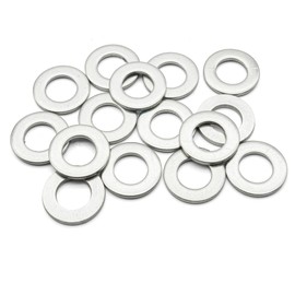 Hippo Hardware M6 (6mm) Form A Thick Flat Washers to Fit Bolts & Screws A4 Marine Grade Stainless Steel (Pack of 20)