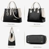 BestoU Women's Large Black Handbag, Modern Women's Handbag Large Shoulder