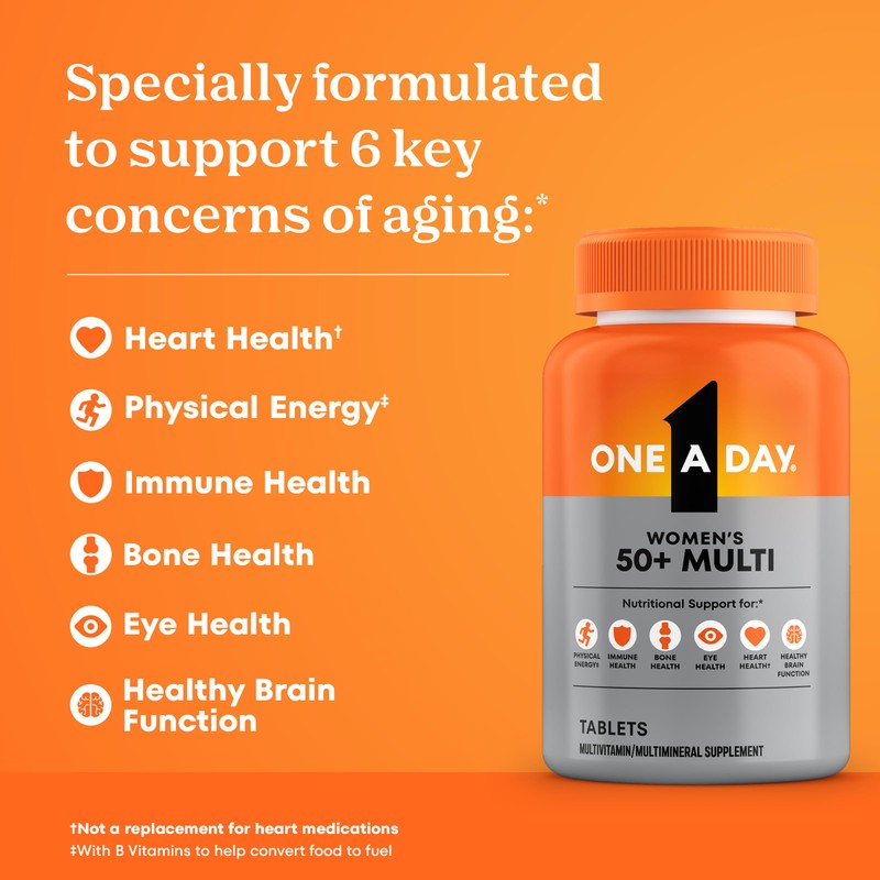 One A Day Multivitamin for Women 50 and Over Tablets,