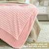 Pink Fleece Queen Blanket 90x90 Inches