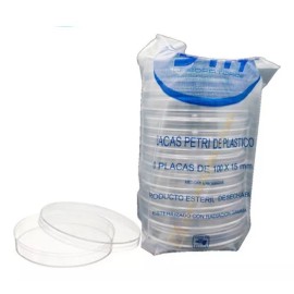 Sym-Lab Caja Petri Desechables 100 X 15mm Caja 180 Piezas