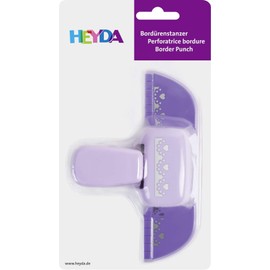 Baier & Schneider Border and Heart Motif Punch Hole Punch for Card up to 220 g/m² mm/50 x 20 mm
