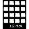 New Plastic White 2x2 Fence Post Caps for Metal, Plastic,Vinyl