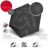 Knirps U.200 Ultra Light Duomatic Vision Pocket Umbrella Black