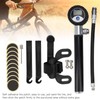 Bicycle Digital Display Air Pump with Needles Hose Kit Bike