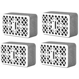 Deodorizing Cartridge TCM1788 [4 pieces] Compatible with TCA83-9S TCA83-9R Catalyst Set for Washlet Body: Depth 2.4 inches (6.2 cm), Main Unit: Height 0.9 inches (2.4 cm), Main Unit: Width 1.5 inches