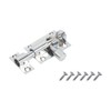 Chrome 38mm Bolt Locks for Doors Windows Slide Latch Lock