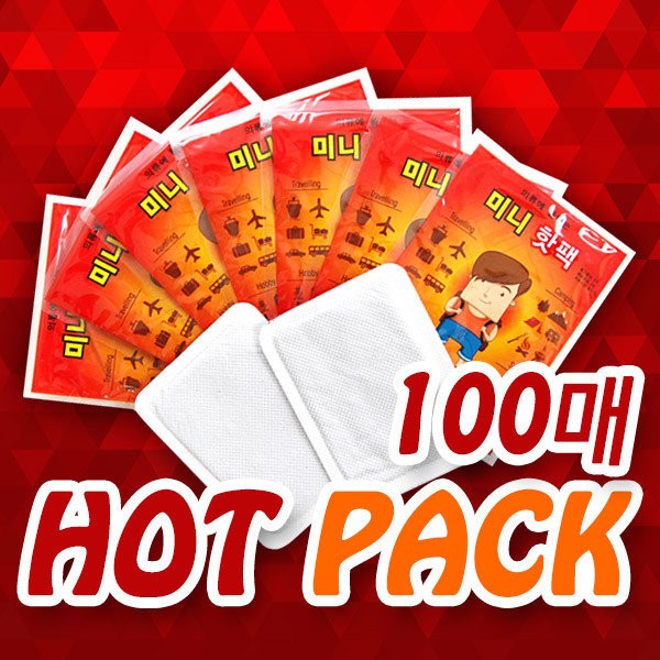 Let&#39;s Go Mini Sticky Hot Packs (100 sheets), Mini Sticky