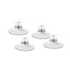 4 x suction cup ø 40mm with M4 Thread V2A,