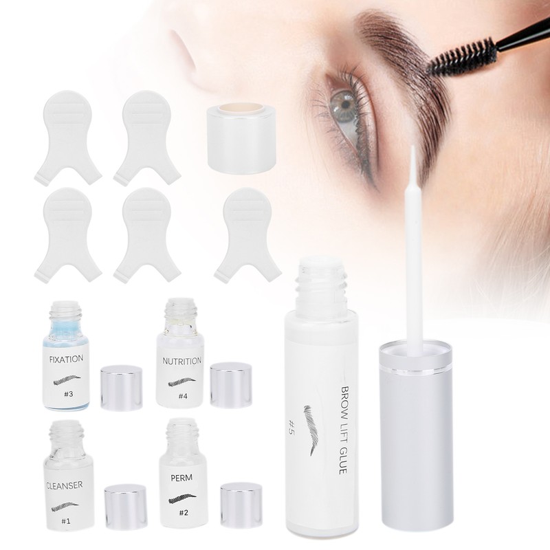 Professional DIY Eyebrows Styling Kit Mild Eyebrow Perming Tool Set
