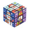 Baker Ross AV815 Festive Friends Colour-in Cube Puzzles — Christmas