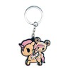tokidoki Rubber Character Key Chain - Soulmates