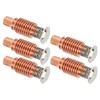 5Pcs Plasma Torch Electrode Copper High Temperature Resistance Accessories 220971