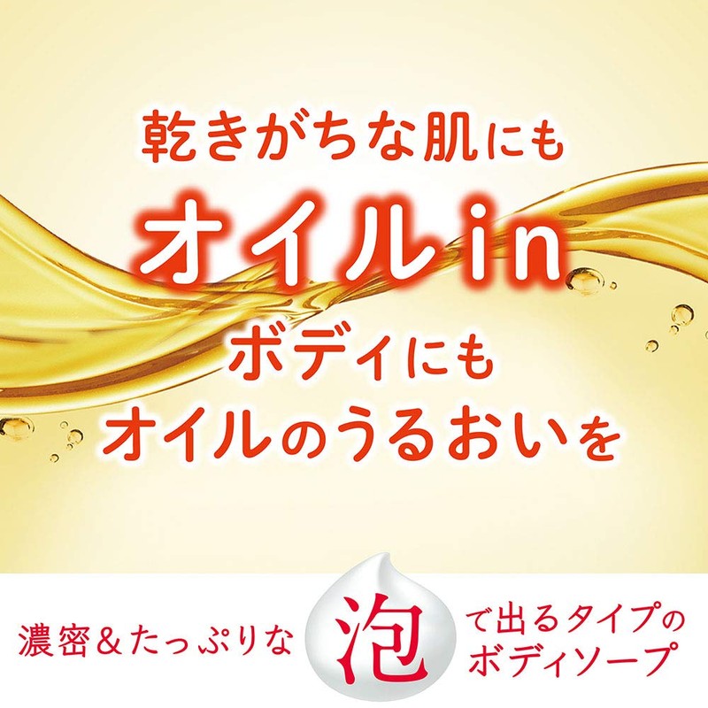 hadakara Body Soap, Oil In Type Foam, 17.9 fl oz