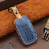 ontto Leather Key Fob Cover Keyring for Lexus IS200t IS250