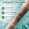 Parches para Tatuajes Impermeable, 20CM x10M Apositos | Vendaje Transparente,