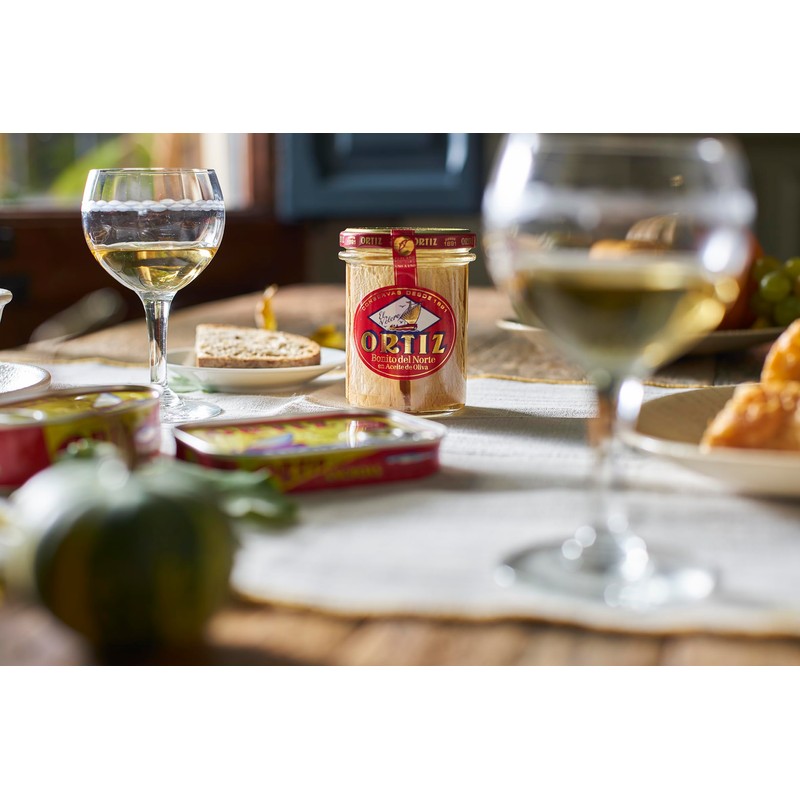 Ortiz White Tuna in Olive Oil, Fresh and Tender, Spanish