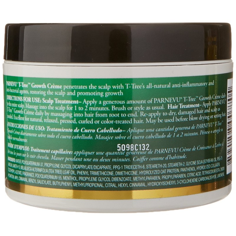 Parnevu T-Tree Growth Creme, 6 Ounce