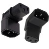 IEC 320 C14 to C13 Right Angle AC Adapter, tunghey
