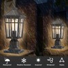 Darkaway Outdoor Post Lights Lamp Post Light Fixture, Waterproof Aluminum